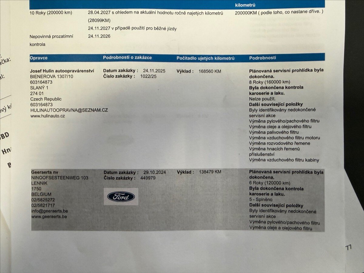 Ford Transit Custom Ostatní 2,0 l 96 kw