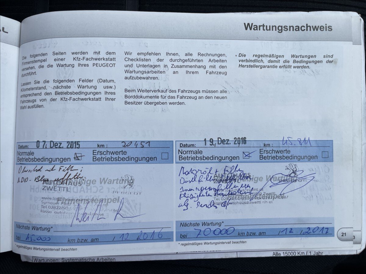 Peugeot 308 Kombi 1,6 l 88 kw