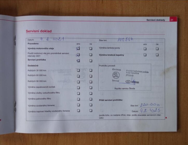 Škoda Octavia Kombi 1,6 l 75 kw