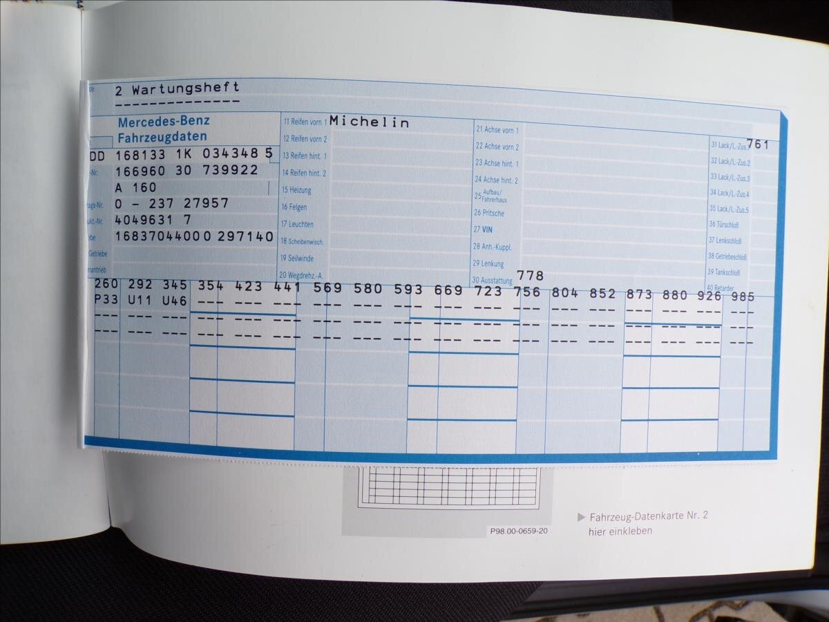 Mercedes-Benz Třídy A Kombi 1,6 l 75 kw