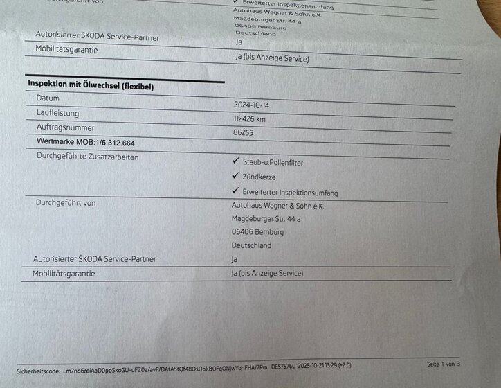 Škoda Karoq SUV 1,5 l 110 kw