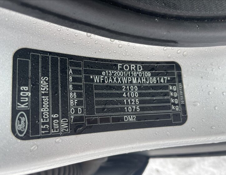 Ford Kuga SUV 1,5 l 110 kw