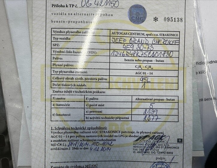 Jeep Grand Cherokee Ostatní 3,7 l 154 kw