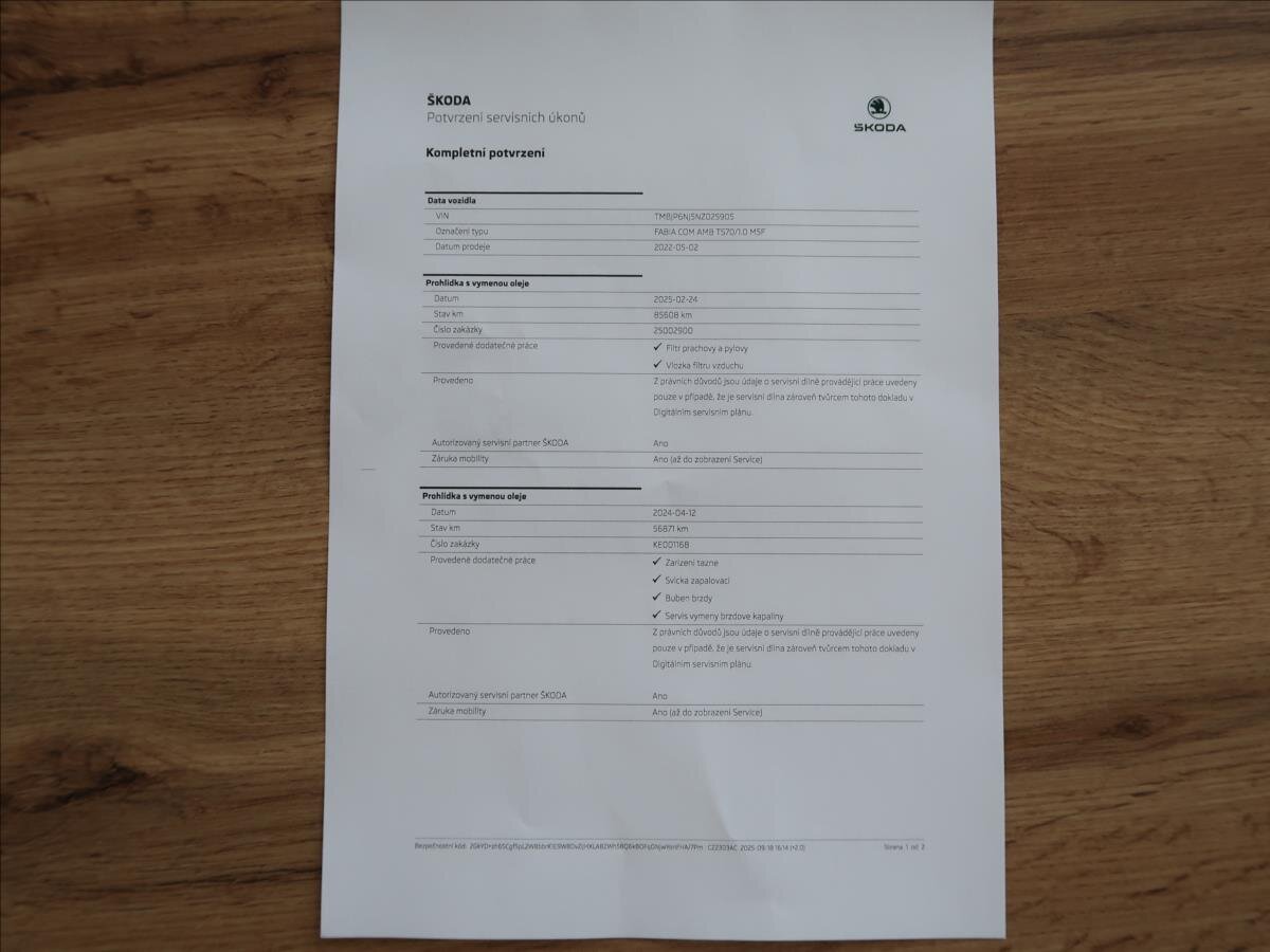 Škoda Fabia Kombi 999,0 70 kw