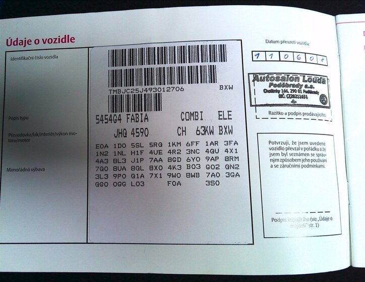 Škoda Fabia Kombi 1,4 l 63 kw
