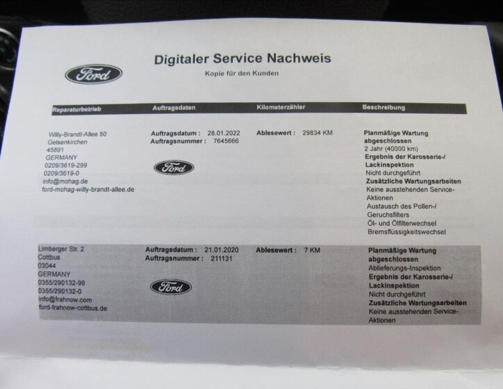 Ford Transit Custom Kombi 2,0 l 95 kw