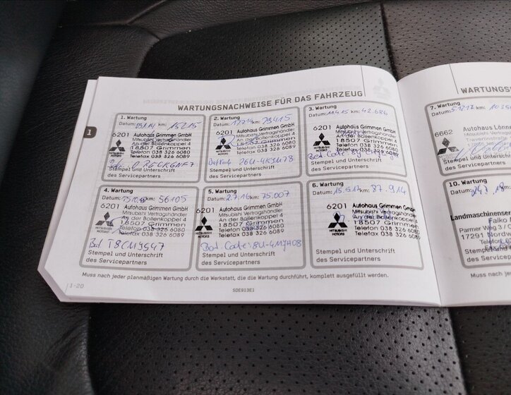 Mitsubishi Outlander SUV 2,3 l 110 kw