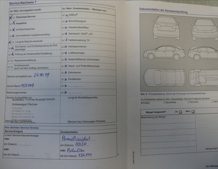 Volkswagen Golf Kombi 1,6 l 81 kw