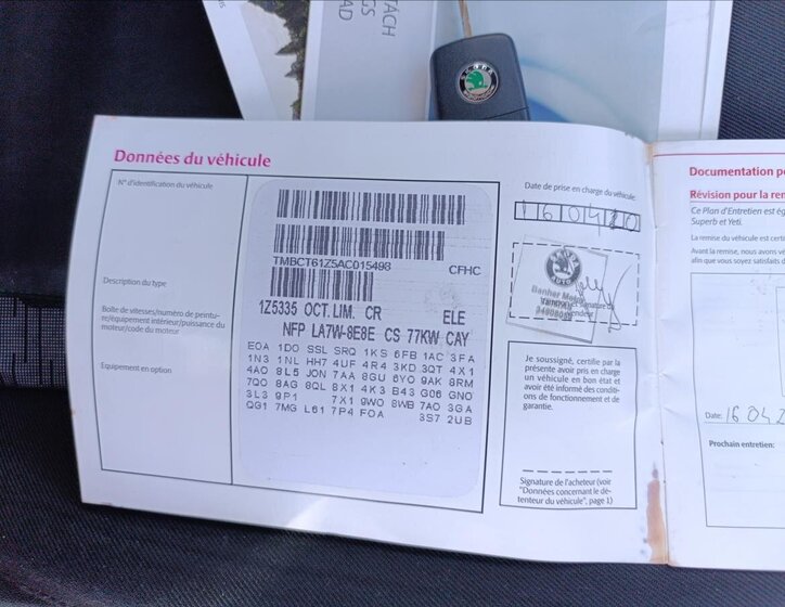 Škoda Octavia Liftback 1,6 l 77 kw