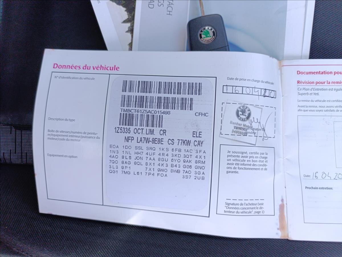 Škoda Octavia Liftback 1,6 l 77 kw