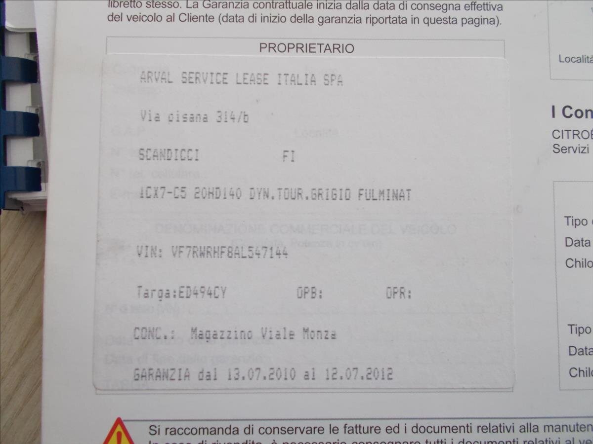 Citroën C5 Kombi 2,0 l 103 kw