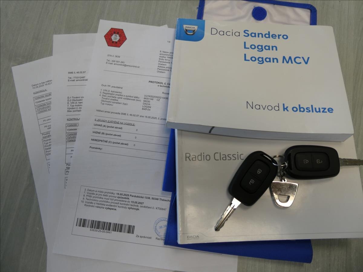 Dacia Logan Kombi 999,0 54 kw