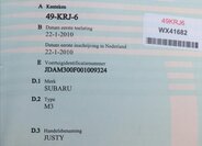 Subaru Justy Hatchback 998,0 51 kw