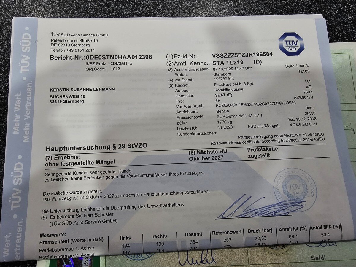 Seat Leon Kombi 1,4 l 110 kw