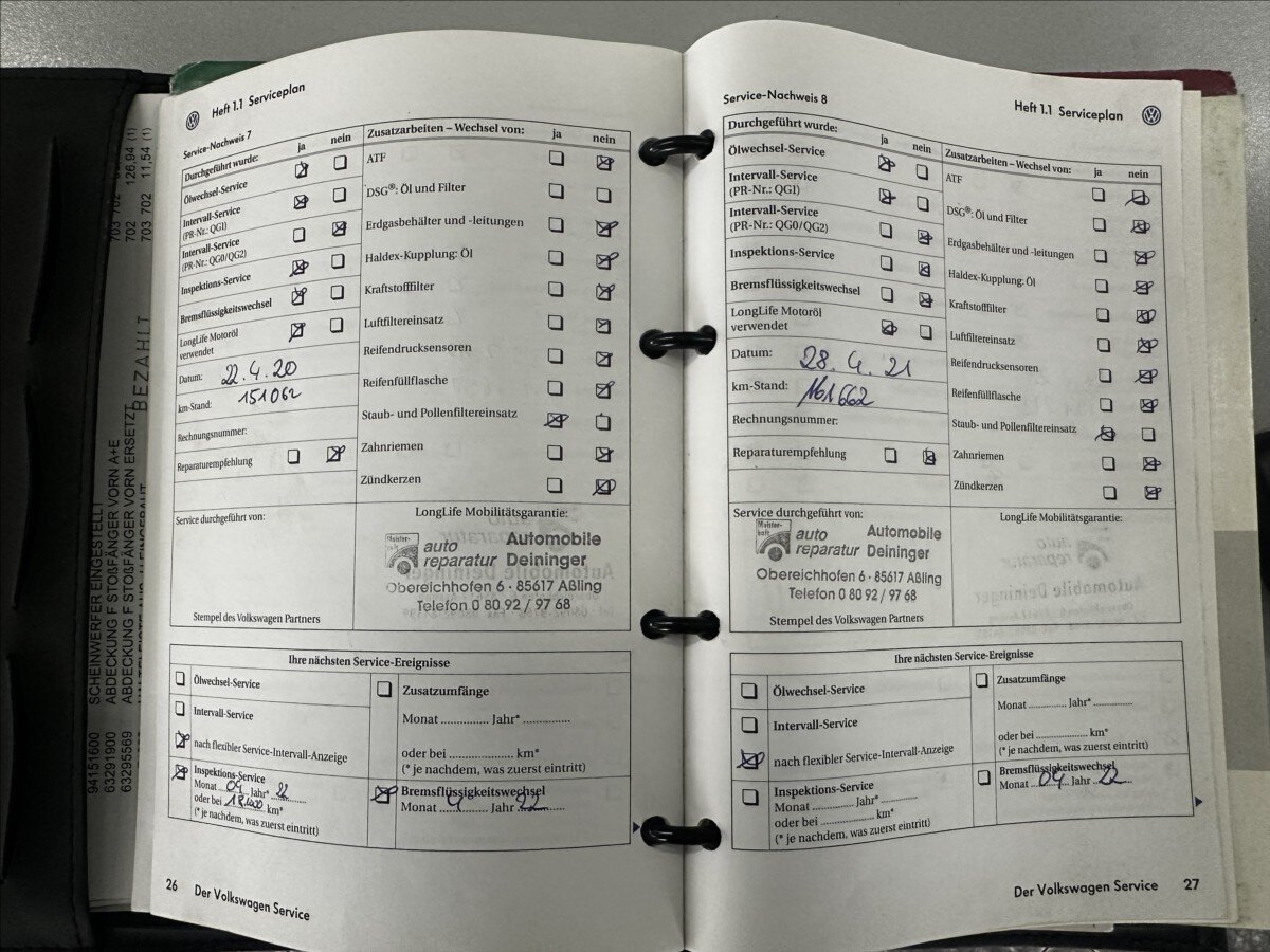 Volkswagen Touran Kombi 1,4 l 103 kw