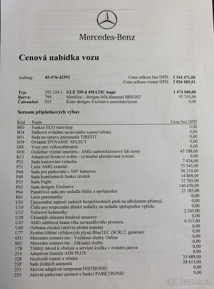 Mercedes-Benz GLE SUV / Terénní 0,0 0