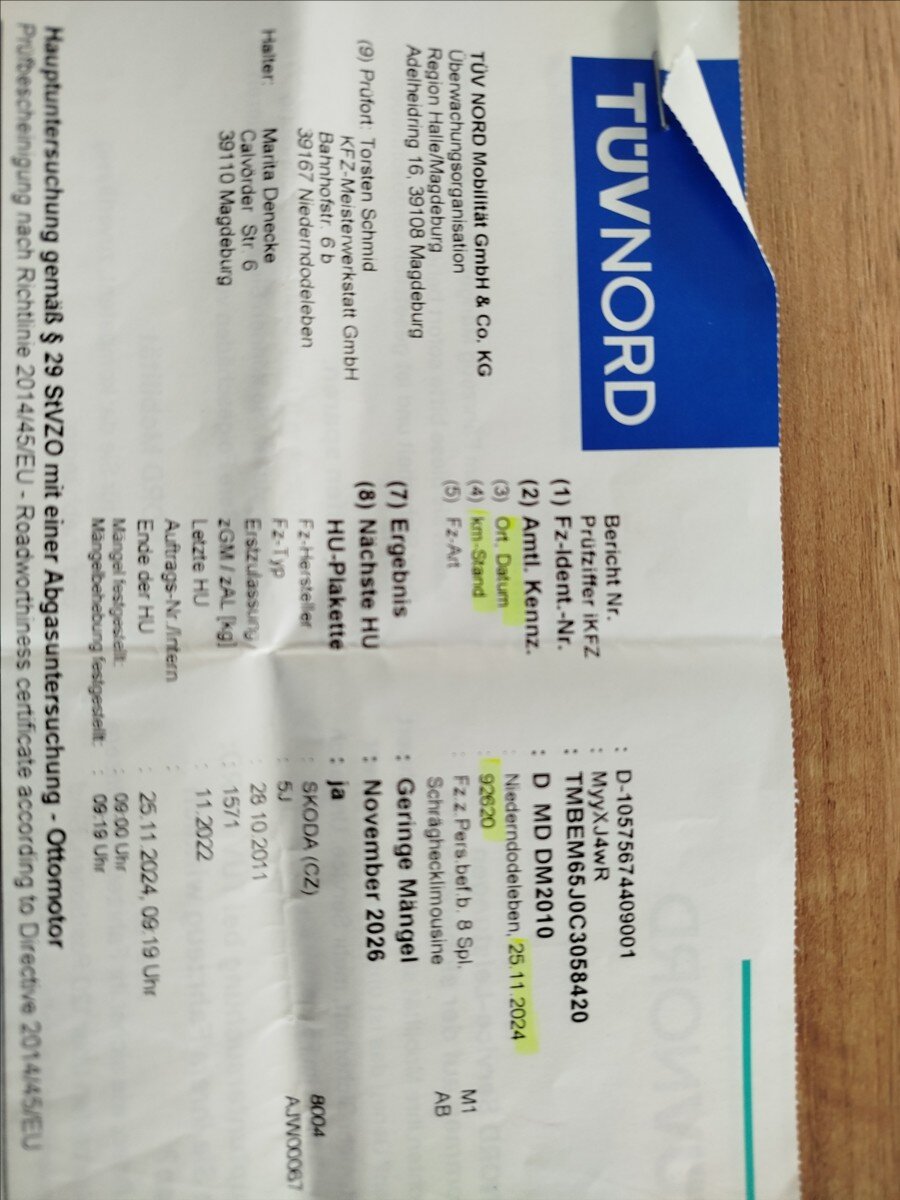 Škoda Fabia Hatchback 1,2 l 63 kw