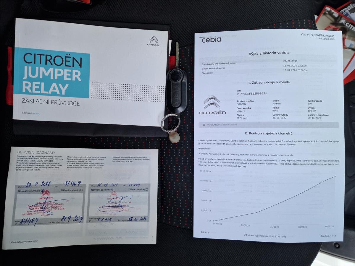 Citroën Jumper Skříň 2,2 l 103 kw