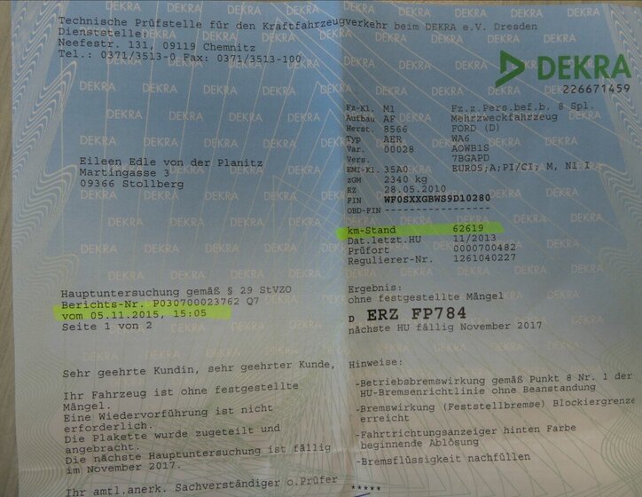 Ford S-MAX MPV 2,0 l 107 kw