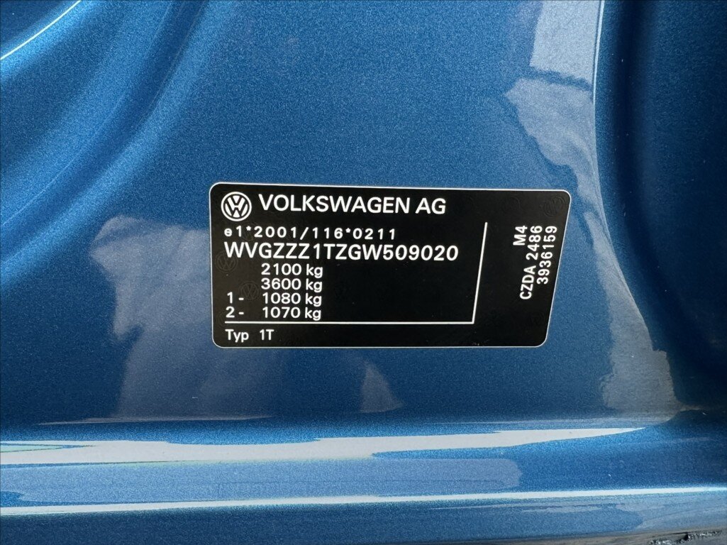 Volkswagen Touran MPV 1,4 l 110 kw