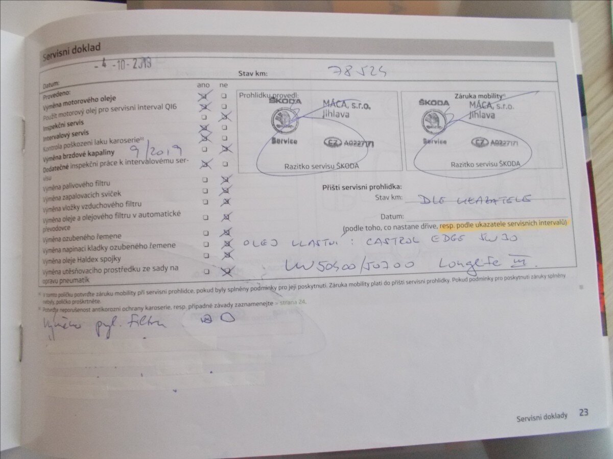 Škoda Rapid Sedan / Limuzína 1,6 l 77 kw