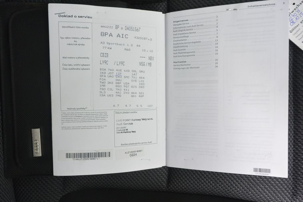 Audi A3 Hatchback 1,2 l 77 kw
