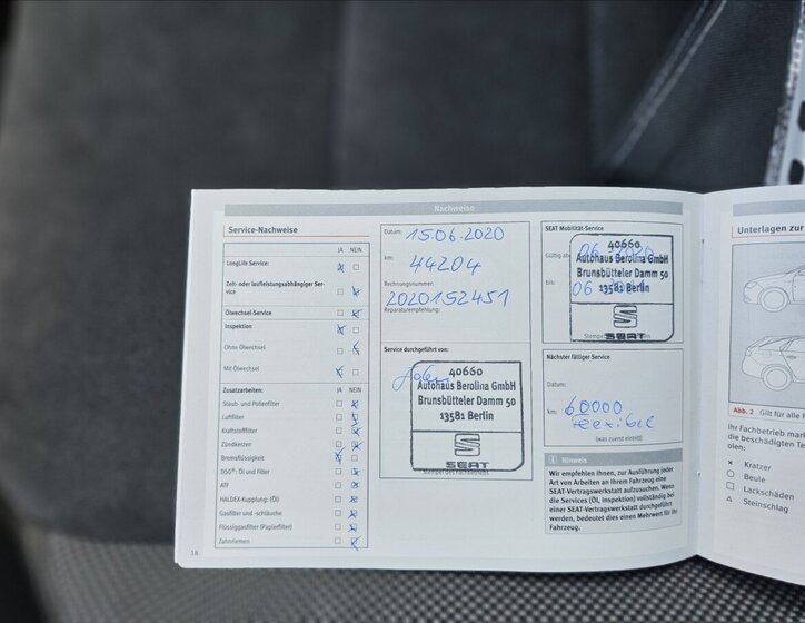 Seat Ateca Kombi 1,4 l 132 kw