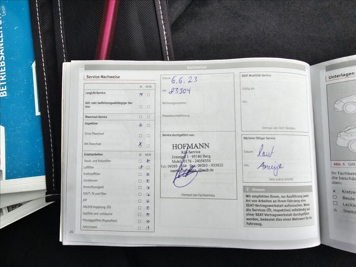 Seat Leon Hatchback 1,4 l 110 kw