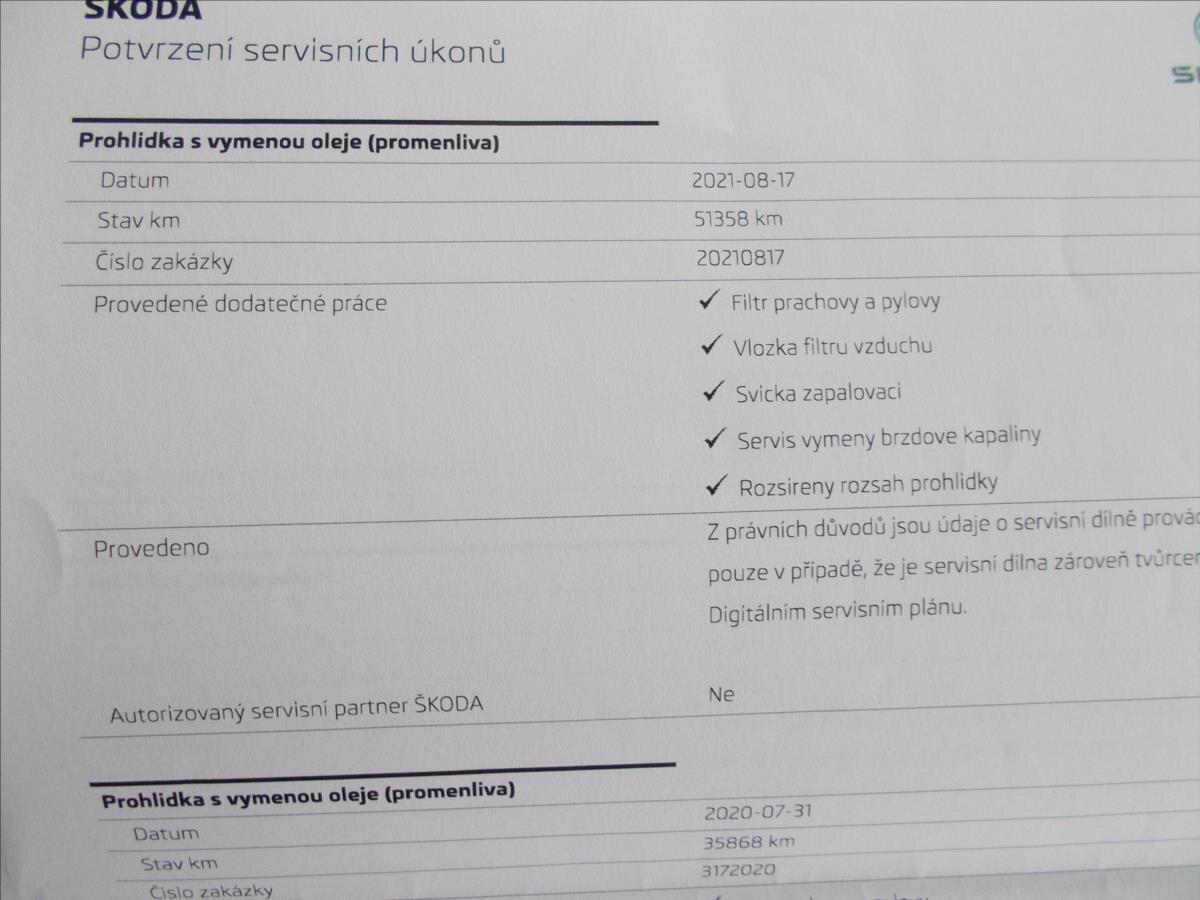 Škoda Fabia Kombi 1,2 l 81 kw