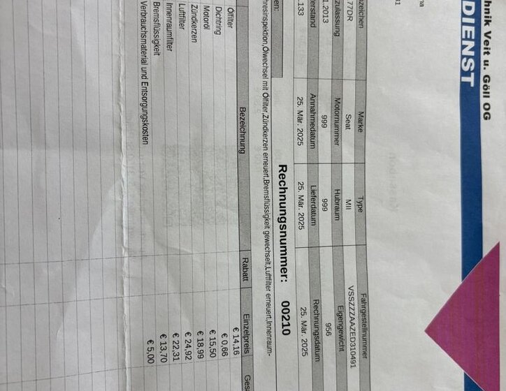 Seat Mii Hatchback 999,0 50 kw