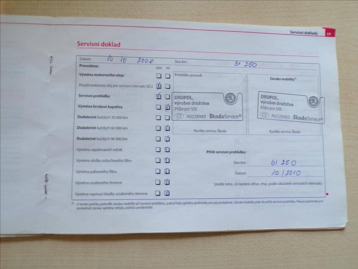 Škoda Octavia Sedan / Limuzína 1,8 l 118 kw