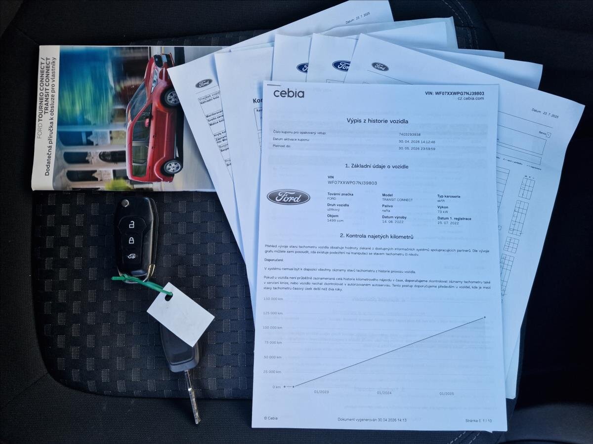 Ford Transit Connect MPV 1,5 l 73 kw