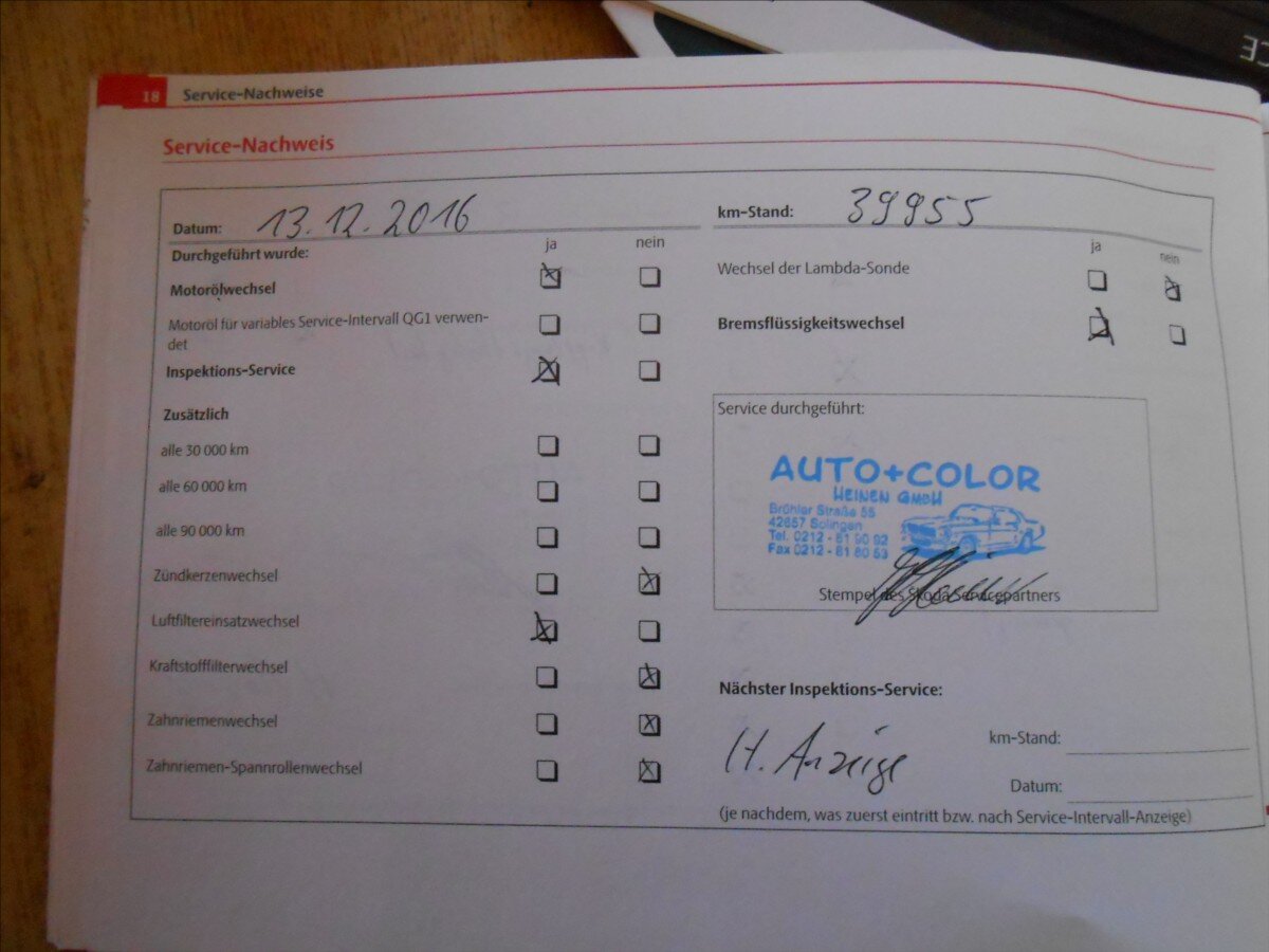 Škoda Fabia Kombi 1,6 l 77 kw