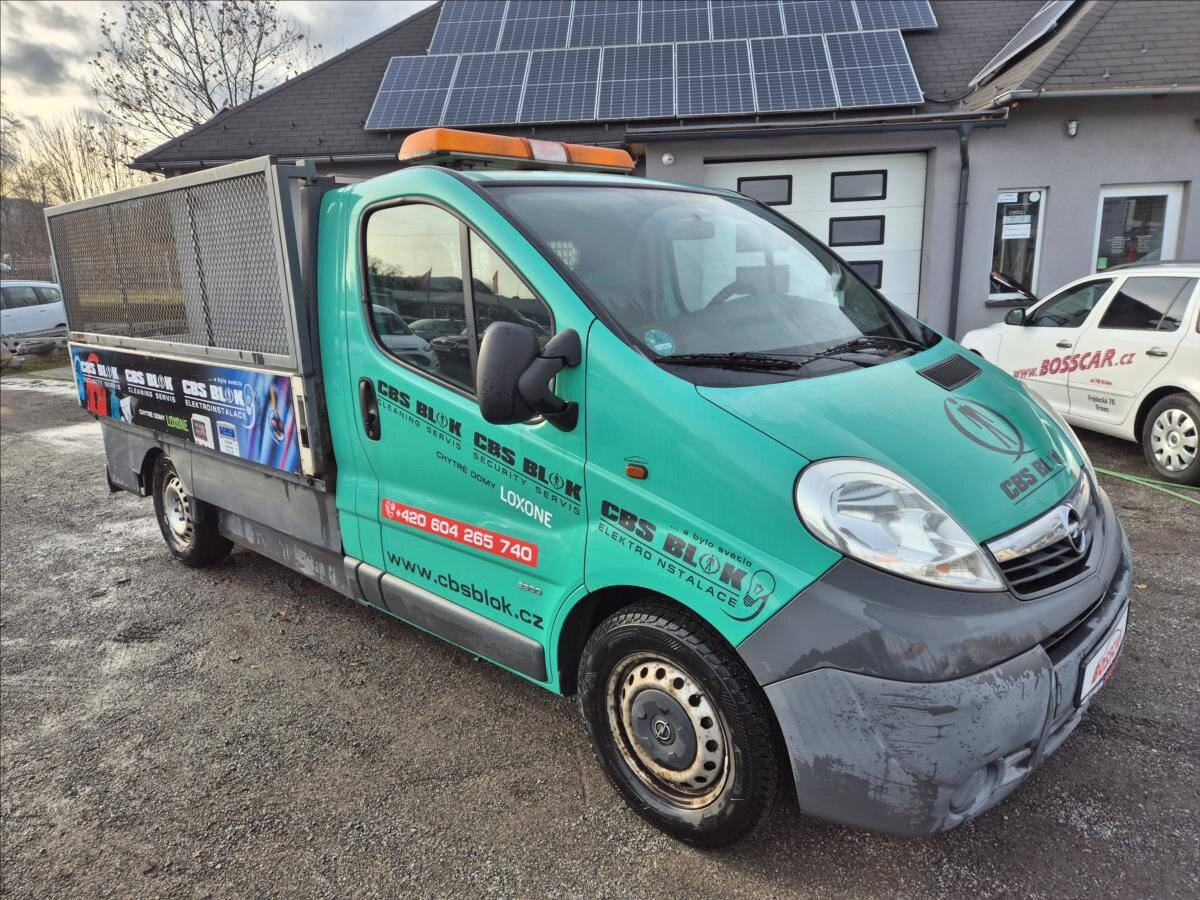 Opel Vivaro Valník 2,0 l 66 kw