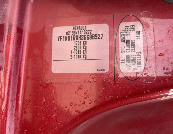 Renault Mégane Kombi 1,6 l 82 kw