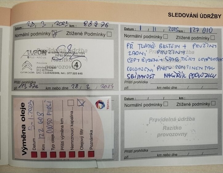 Citroën C-Elysée Sedan / Limuzína 1,6 l 73 kw