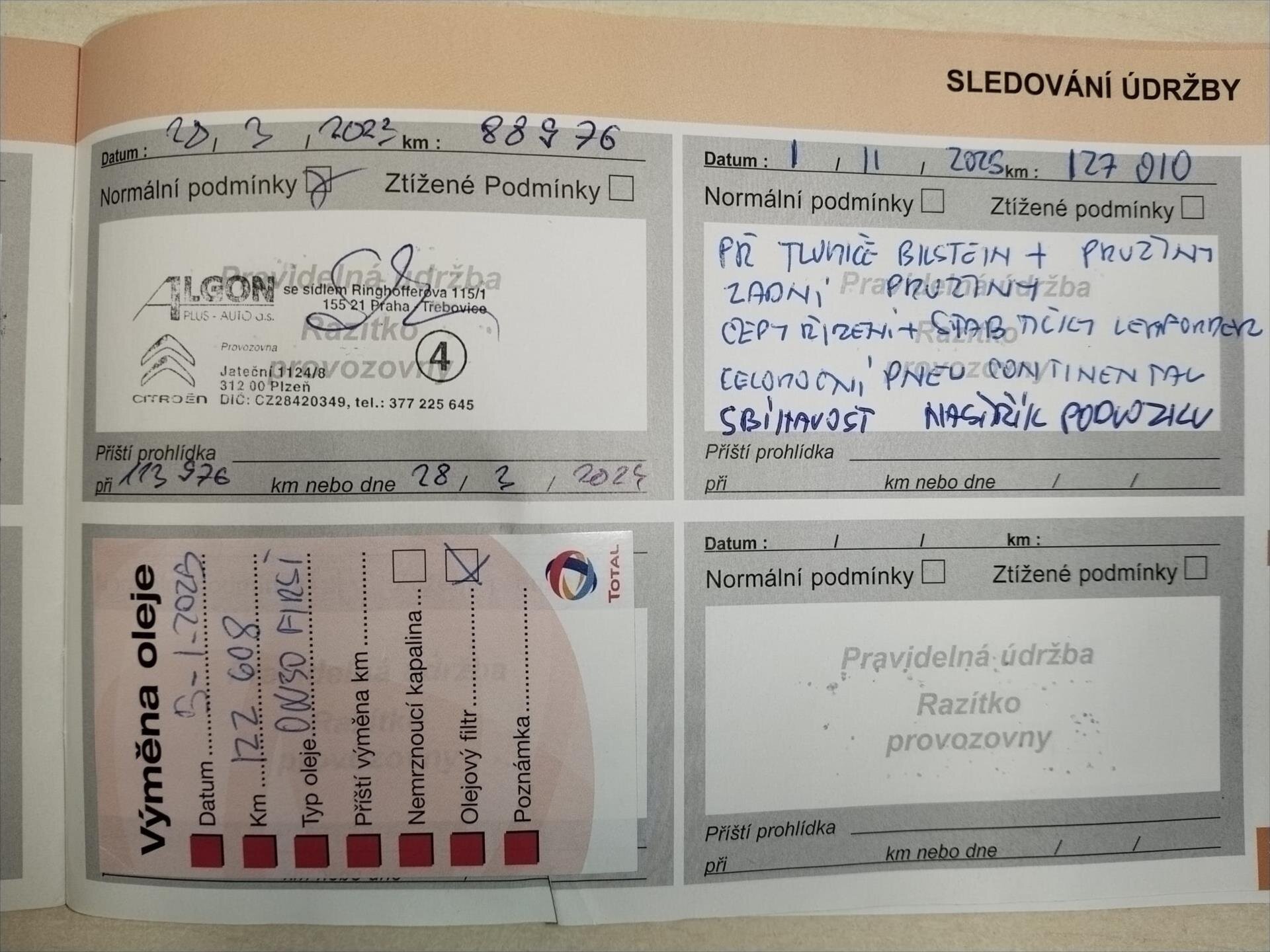 Citroën C-Elysée Sedan / Limuzína 1,6 l 73 kw