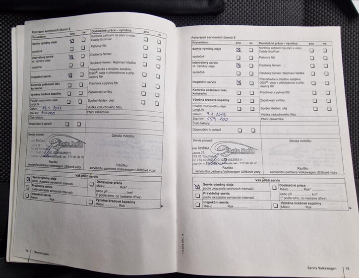 Volkswagen Caddy Kombi 1,6 l 75 kw