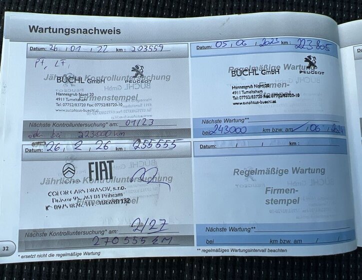 Peugeot 5008 MPV 2,0 l 120 kw