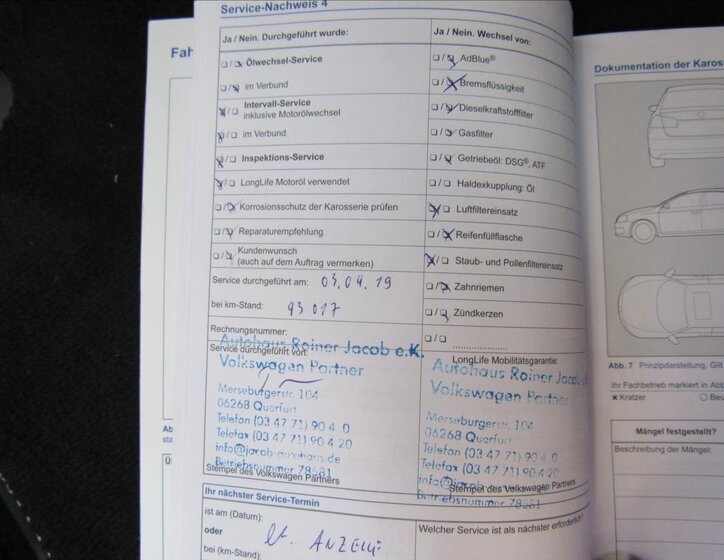 Volkswagen Touran Kombi 1,4 l 103 kw