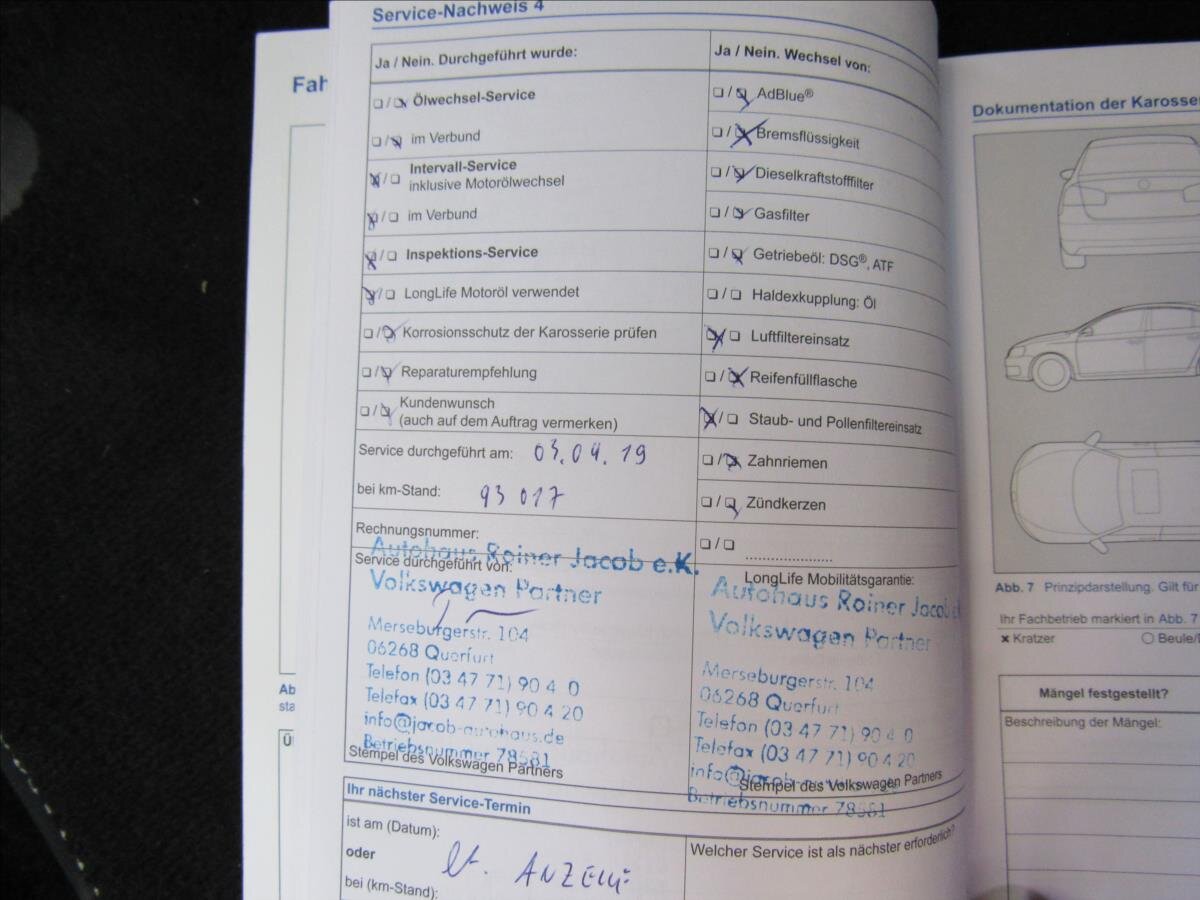 Volkswagen Touran Kombi 1,4 l 103 kw