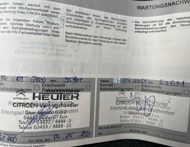 Citroën C5 Aircross SUV 1,5 l 96 kw