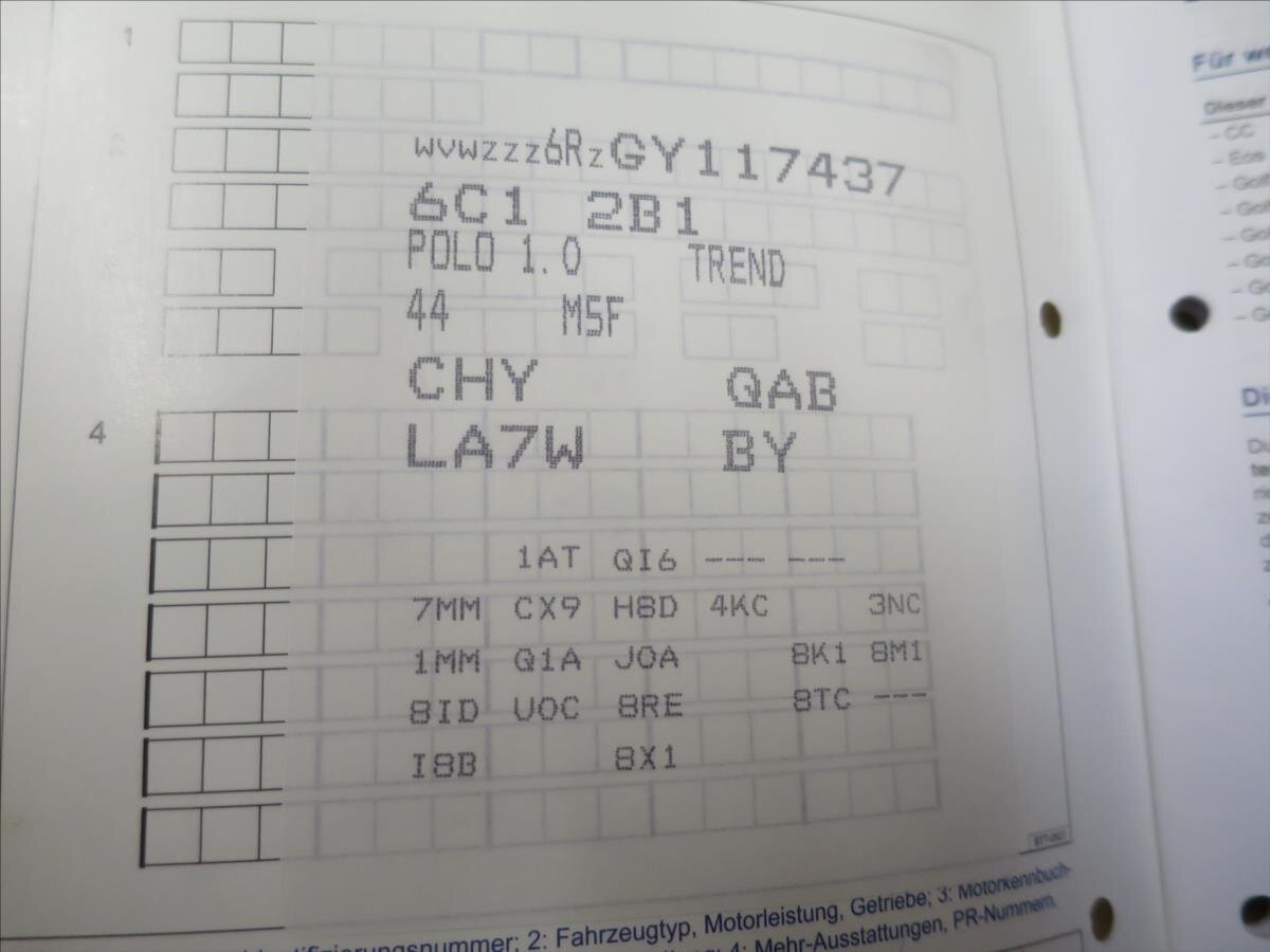 Volkswagen Polo Hatchback 999,0 44 kw