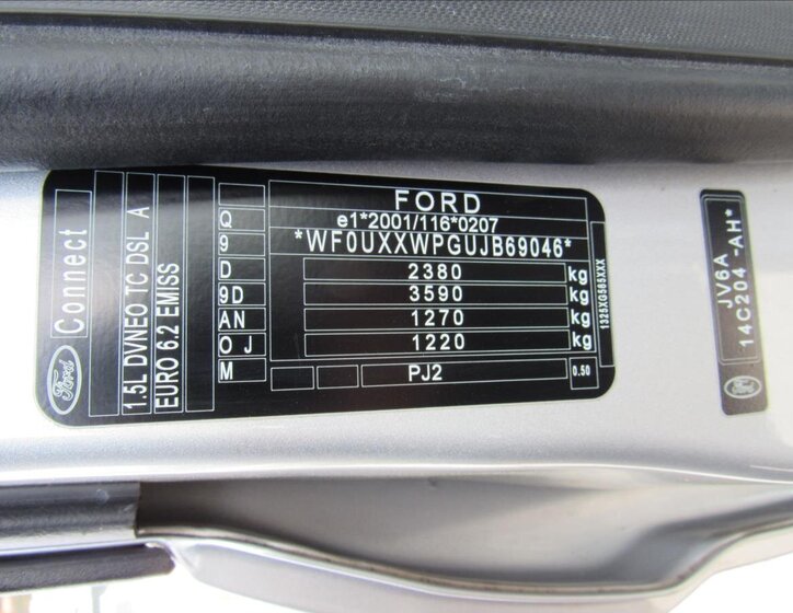 Ford Tourneo Connect Kombi 1,5 l 88 kw