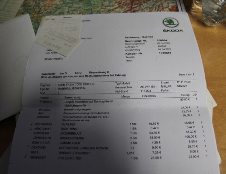 Škoda Fabia Hatchback 1,2 l 51 kw