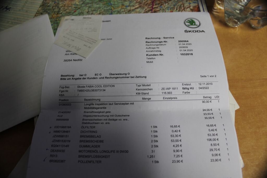 Škoda Fabia Hatchback 1,2 l 51 kw