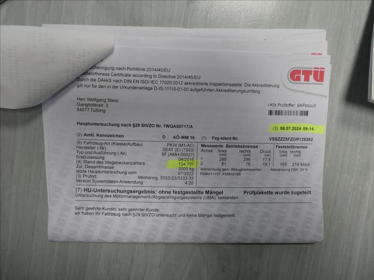 Seat Leon Kombi 2,0 l 213 kw