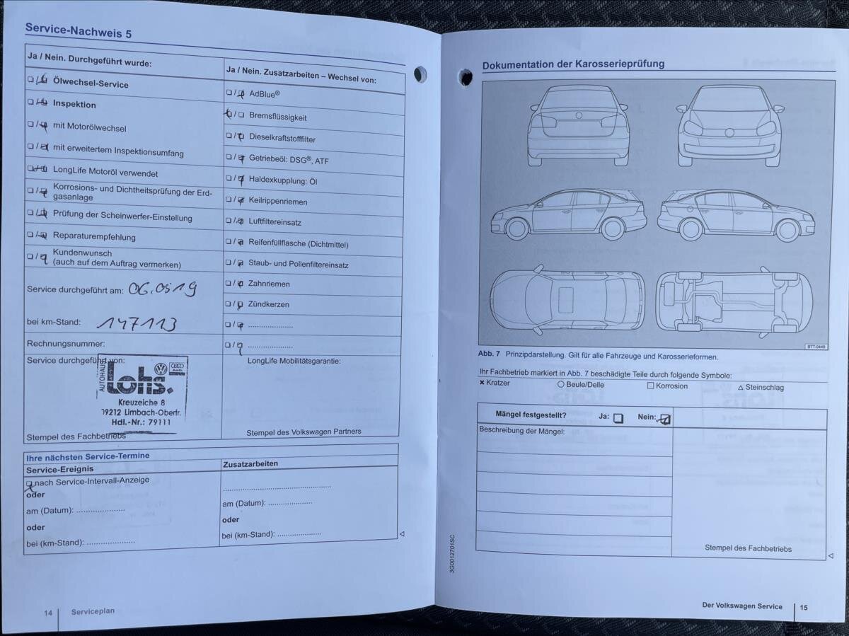 Volkswagen Passat Kombi 2,0 l 110 kw