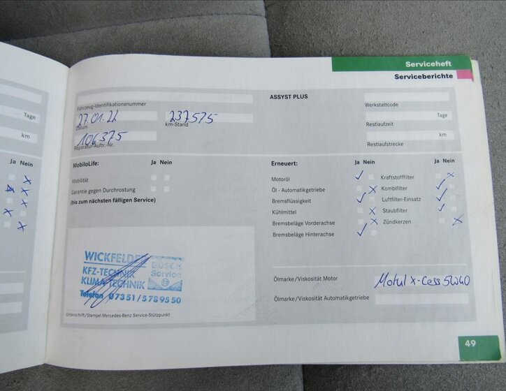 Mercedes-Benz Třídy M SUV / Terénní 3,0 l 165 kw