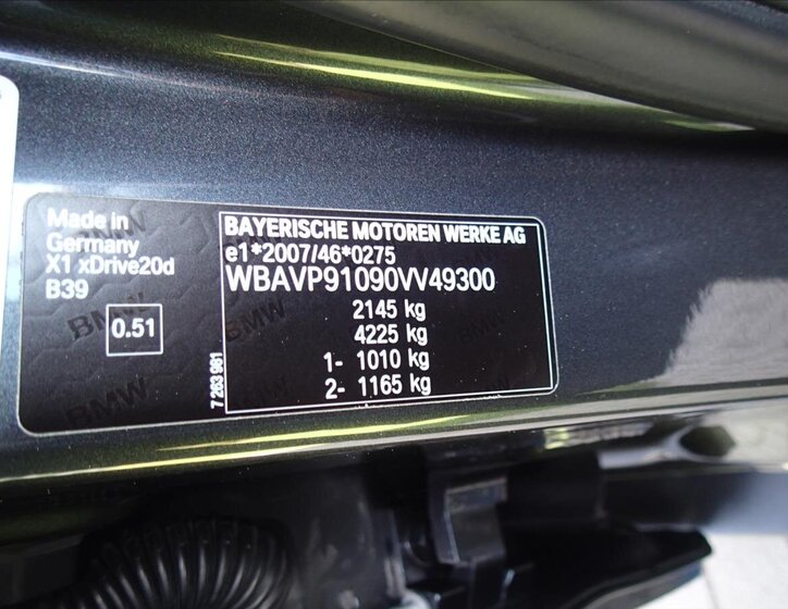 BMW X1 SUV / Terénní 2,0 l 135 kw